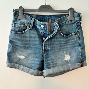 Levi denim shorts
